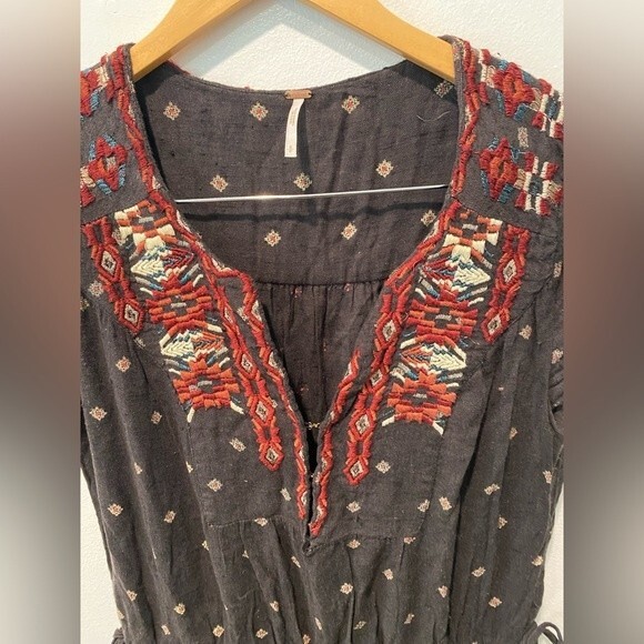 Free People Song For You Romper Size Small - Picture 9 of 9